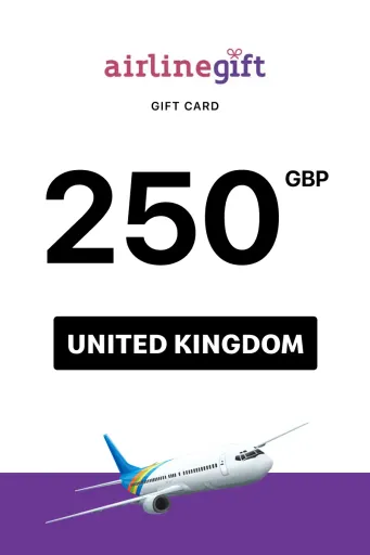 Airline Gift 250 GBP Gift Card (United Kingdom) - Digital Key