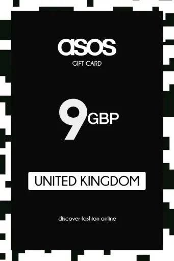 ASOS 9 GBP Gift Card (United Kingdom) - Digital Key