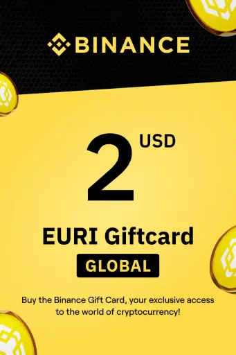 Binance (EURI) 2 USD Gift Card (Global) - Digital Key