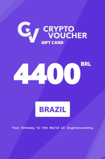 Crypto Voucher 4400 BRL Gift Card (Brazil) - Digital Key