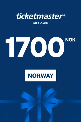 Ticketmaster 1700 NOK Gift Card (Norway) - Digital Key