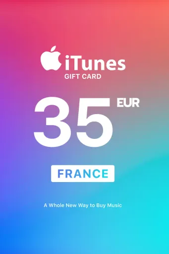 Apple iTunes 35 EUR Gift Card (France) - Digital Key