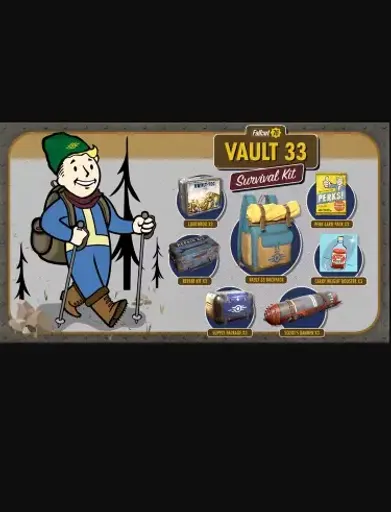 Fallout 76 - Vault 33 Survival Pack DLC (Global) (PC) - Microsoft Store - Digital Key