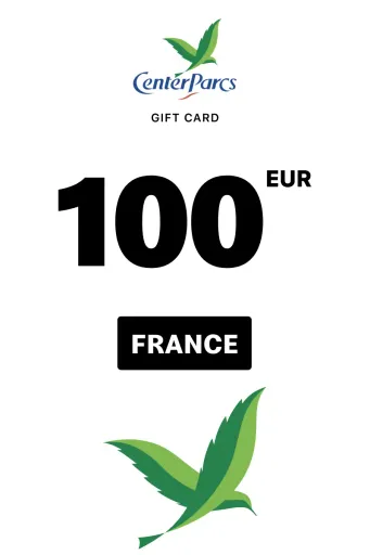 Center Parcs 100 EUR Gift Card (France) - Digital Key