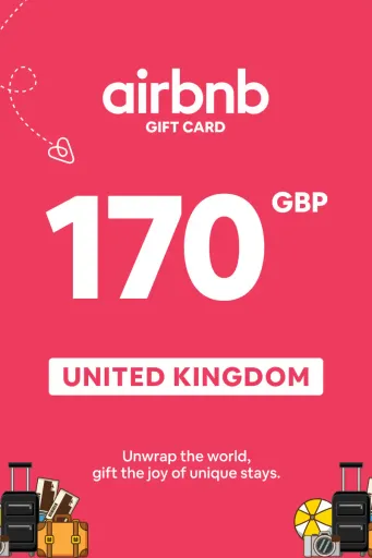 Product Image - Airbnb 170 GBP Gift Card (United Kingdom) - Digital Key