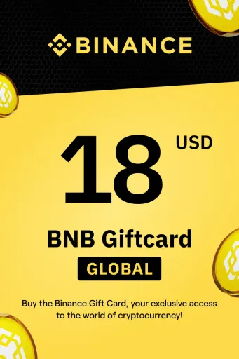 Binance (BNB) 18 USD Gift Card (Global) - Digital Key