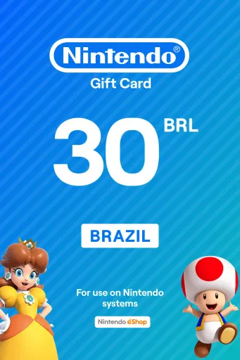 Nintendo eShop 30 BRL Gift Card (Brazil) - Digital Key
