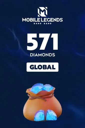 Mobile Legends - 571 Diamonds (Global) - Digital Key