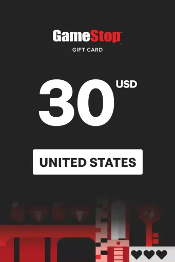 Product Image - GameStop 30 USD Gift Card (United States) - Digital Key