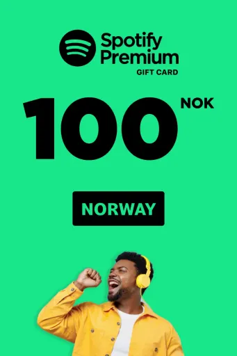 Spotify 100 NOK Gift Card (Norway) - Digital Key