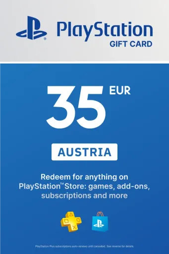 PlayStation Store 35 EUR Gift Card (Austria) - Digital Key