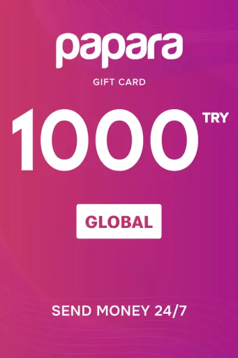 Rewarble Papara Top Up 1000 TRY Gift Card (Global) - Rewarble - Digital Key