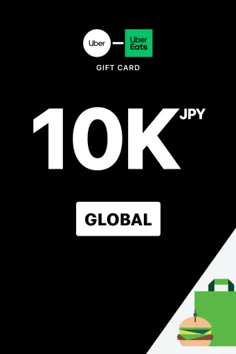 Uber & Uber Eats 10000 JPY Gift Card (Global) - Digital Key