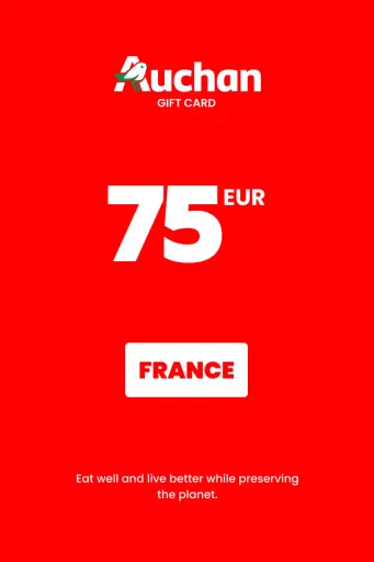 Auchan 75 EUR Gift Card (France) - Digital Key