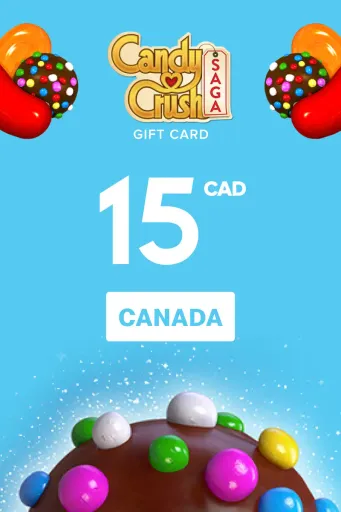 Candy Crush Saga 15 CAD Gift Card (Canada) - Digital Key