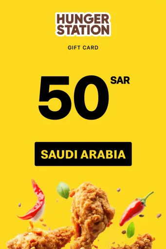 HungerStation 50 SAR Gift Card (Saudi Arabia) - Digital Key