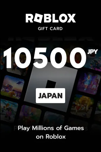 Roblox 10500 JPY Gift Card (Japan) - Digital Key