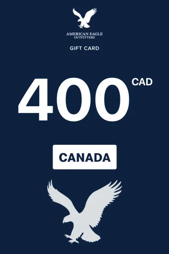 Product Image - American Eagle Outfitters 400 CAD Gift Card (Canada) - Digital Key