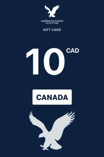 Product Image - American Eagle Outfitters 10 CAD Gift Card (Canada) - Digital Key