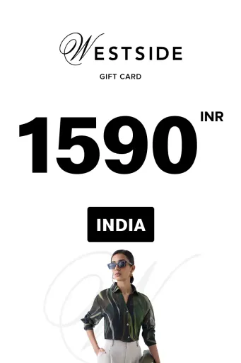 Westside 1590 INR Gift Card (India) - Digital Key
