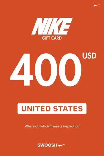 Nike 400 USD Gift Card (United States) - Digital Key