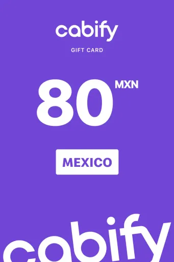 Cabify 80 MXN Gift Card (Mexico) - Digital Key