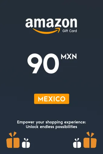 Amazon 90 MXN Gift Card (Mexico) - Digital Key