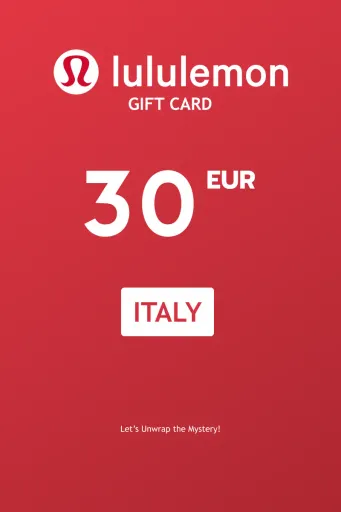 Product Image - Lululemon 30 EUR Gift Card (Italy) - Digital Key