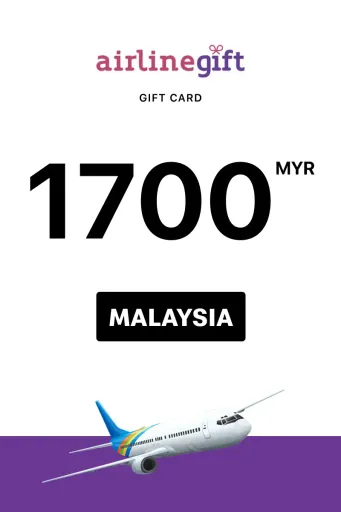 Airline Gift 1700 MYR Gift Card (Malaysia) - Digital Key