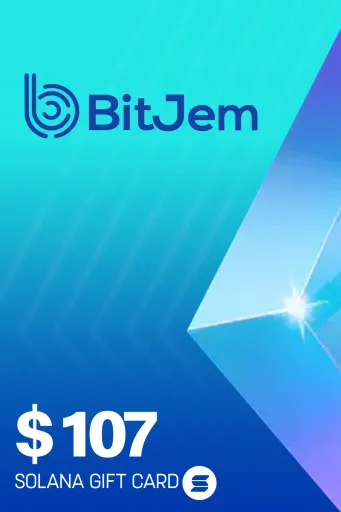 BitJem (SOL) 107 USD Crypto Gift Card (Global) - Digital Key