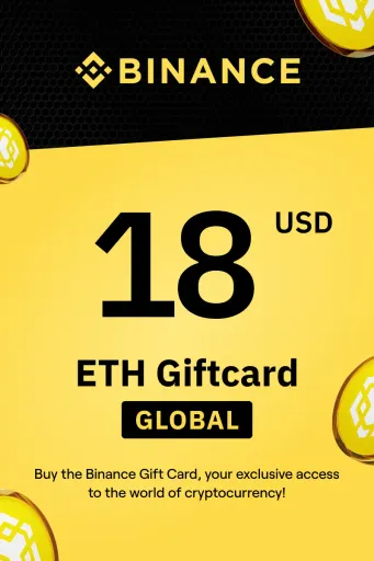 Binance (ETH) 18 USD Gift Card (Global) - Digital Key