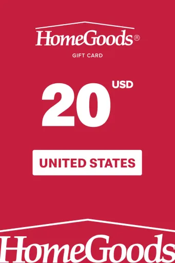 Homegoods 20 USD Gift Card (United States) - Digital Key