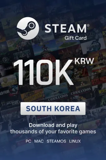 Steam Wallet 110000 KRW Gift Card (South Korea) - Digital Key
