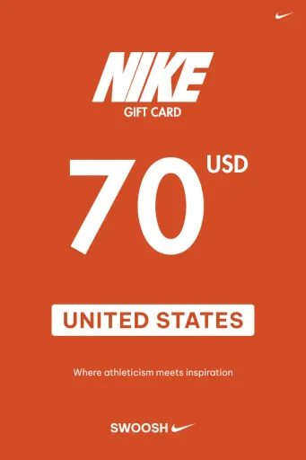 Nike 70 USD Gift Card (United States) - Digital Key