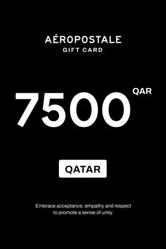 Aeropostale 7500 QAR Gift Card (Qatar) - Digital Key
