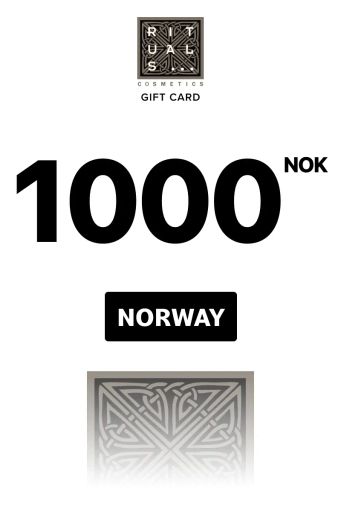 Rituals 1000 NOK Gift Card (Norway) - Digital Key