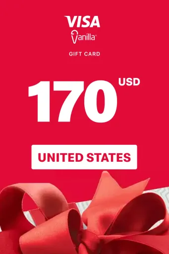 Vanilla Visa 170 USD Gift Card (United States) - Digital Key