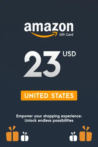 Amazon 23 USD Gift Card (United States) - Digital Key