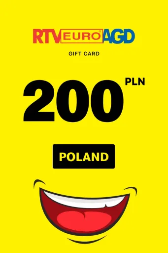 RTV Euro AGD 200 PLN Gift Card (Poland) - Digital Key