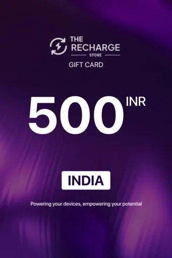 The Recharge Store 500 INR Gift Card (India) - Digital Key