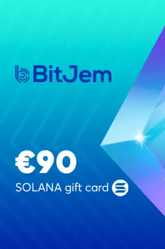 BitJem (SOL) 90 EUR Crypto Gift Card (Global) - Digital Key