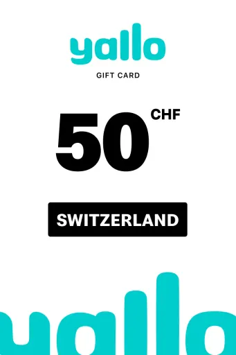 Yallo 50 CHF Gift Card (Switzerland) - Digital Key