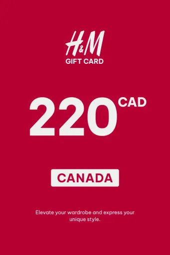 H&M 220 CAD Gift Card (Canada) - Digital Key