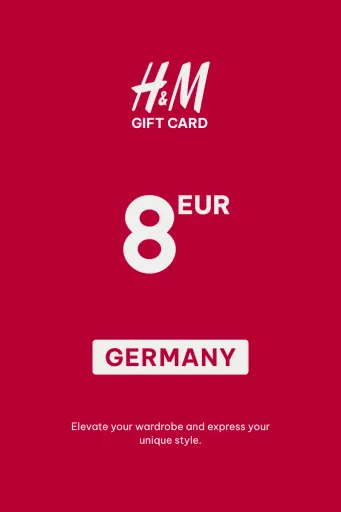 H&M 8 EUR Gift Card (Germany) - Digital Key