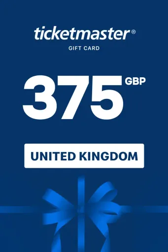 Ticketmaster 375 GBP Gift Card (United Kingdom) - Digital Key