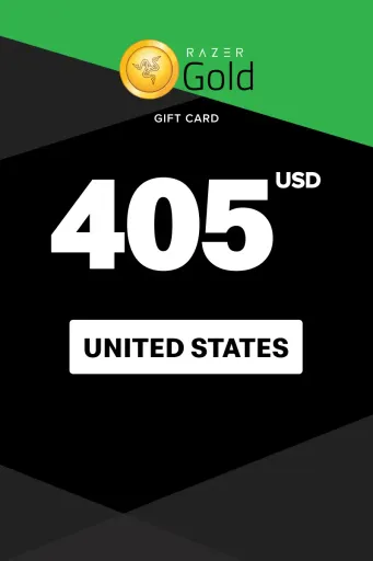 Razer Gold 405 USD Gift Card (United States) - Digital Key