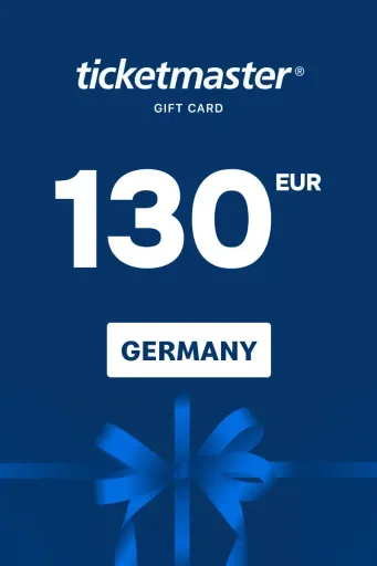 Ticketmaster 130 EUR Gift Card (Germany) - Digital Key