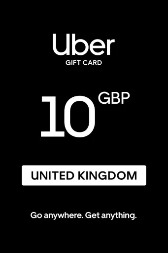 Uber 10 GBP Gift Card (United Kingdom) - Digital Key