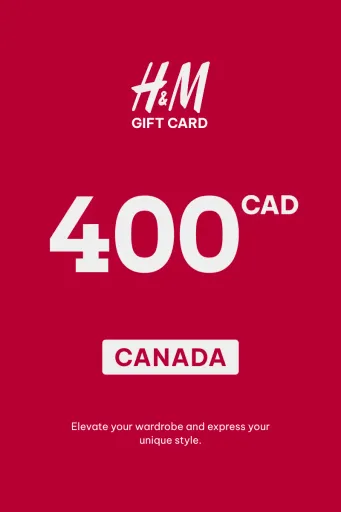 H&M 400 CAD Gift Card (Canada) - Digital Key