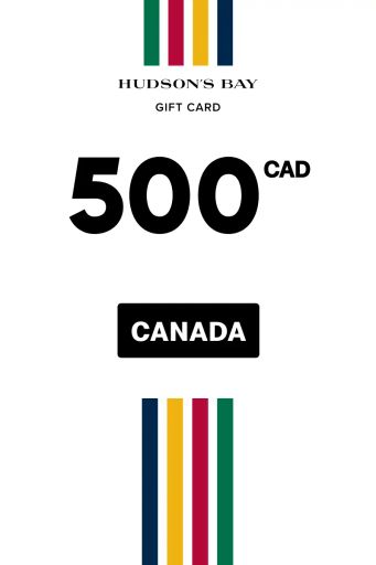 Hudson's Bay 500 CAD Gift Card (Canada) - Digital Key